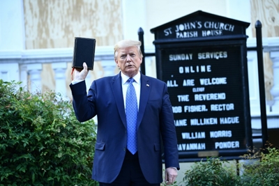 Trump says to send 'thousands' of troops, police to US capital's streets