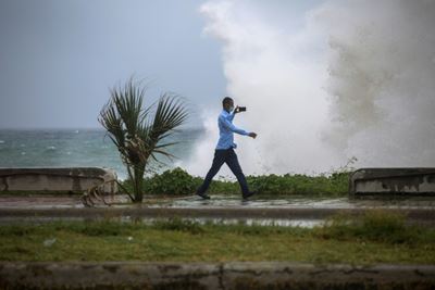 Tropical storm Elsa lashing Haiti with gusty winds