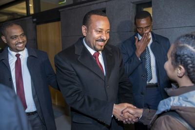 Pressured at home, Ethiopia PM picks up Nobel Peace Prize