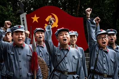 With propaganda push, China's Communist Party celebrates 100 years