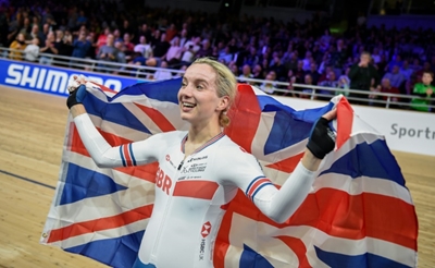 Barker bags first world cycling gold for Britain