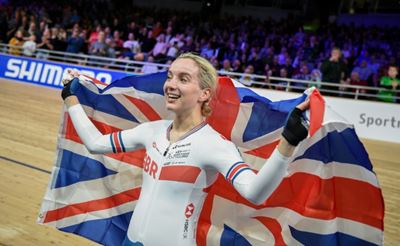 Barker bags first world cycling gold for Britain