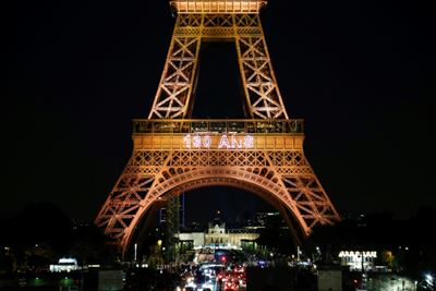Eiffel Tower celebrates 130th birthday