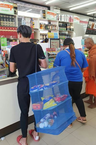 Thai shoppers get creative after plastic bag ban