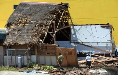 Monster storm strengthens in Pacific, lashing Vanuatu