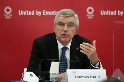 Thomas Bach unopposed in bid for second term as IOC president: official