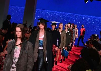 Calvin Klein puts 'Jaws' bite into NY Fashion Week