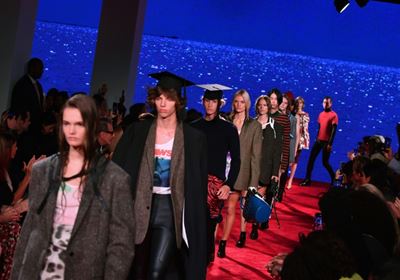 Calvin Klein puts 'Jaws' bite into NY Fashion Week