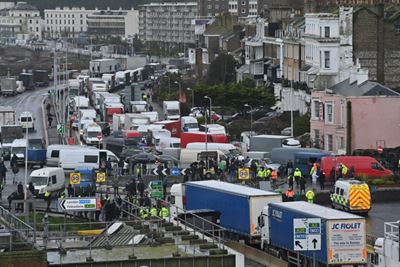 Historic English port weathers supply storm