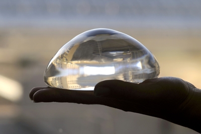 Breast implants saved woman shot in chest