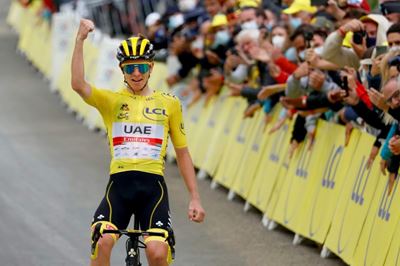 Child's play as Pogacar wins in Tour de France mountains again