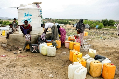 Hand-washing: a luxury millions of Yemenis can't afford