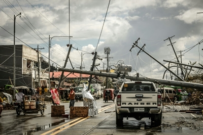 Death toll in Philippines typhoon hits 208: National police  