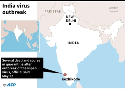5 Dead in India from Nipah virus