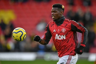Pogba named as sub for Man United at Watford