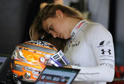 Teen driver who survived horror crash vows to race again