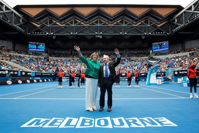 Controversial Court's anniversary is conundrum at Australian Open
