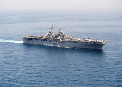US Navy reports first suspected virus case on ship