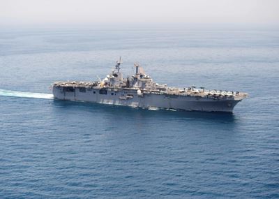 US Navy reports first suspected virus case on ship