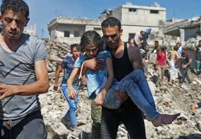 Deadly strikes hit rebel south Syria 