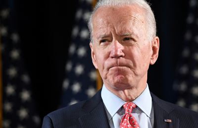 Biden wins big endorsements but gets little air time