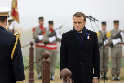 Macron urges European army to defend against Russia, US