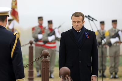 Macron urges European army to defend against Russia, US