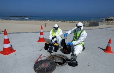 Israeli firm monitors sewers in fight against coronavirus