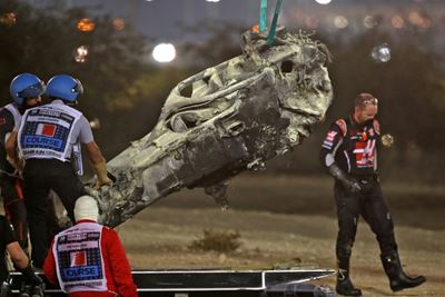 Triumphant Hamilton praises safety rules for saving Grosjean