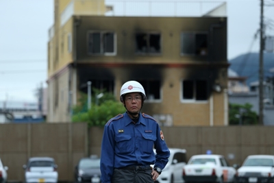 Japan in shock after suspected arson kills 33