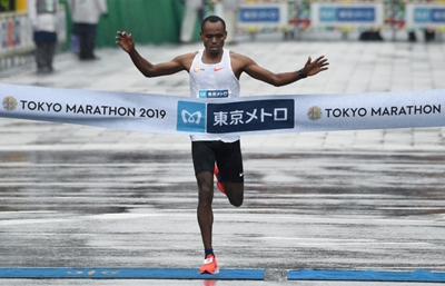 Ethiopia's Legese and Aga win Tokyo marathon