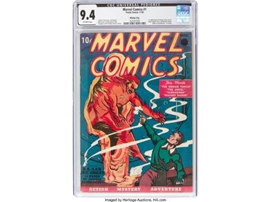 From 10 cents to $1.3 million, first Marvel comic sets auction record
