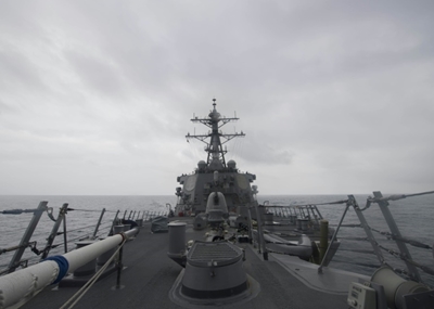 Beijing protests US warship operation in South China Sea