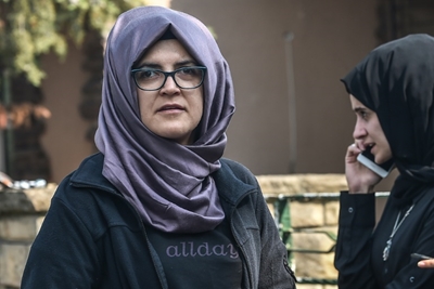 Missing Saudi journalist's fiancee asks for Trump's help