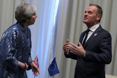 Anger as UK's May asks for yet more time to amend Brexit deal