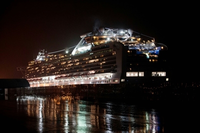 Japan completes virus testing for quarantined ship