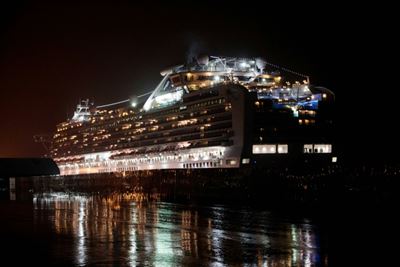 Japan completes virus testing for quarantined ship