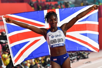 Empty stands greet remarkable Fraser-Pryce's fourth world 100m title