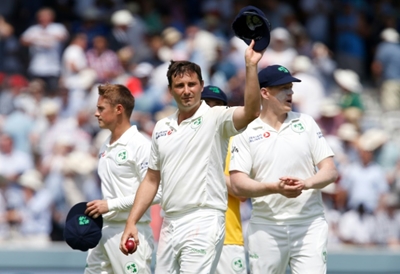 Murtagh realises childhood dream as Ireland stun England