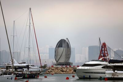 Hong Kong admits world's largest air purifier choked on debut
