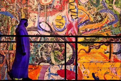 Largest art canvas sells for $62 million