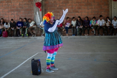 Circus turns to children to help find Mexico's missing