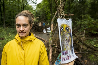 In new German save-the-forest fight, migrant captain centre stage