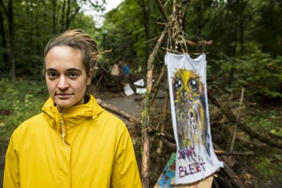In new German save-the-forest fight, migrant captain centre stage