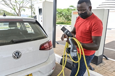 Rwanda turns to electric motorbikes to drive down emissions