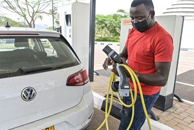 Rwanda turns to electric motorbikes to drive down emissions