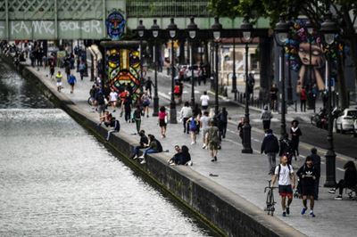 France records 80 new virus deaths, lowest daily toll in a month