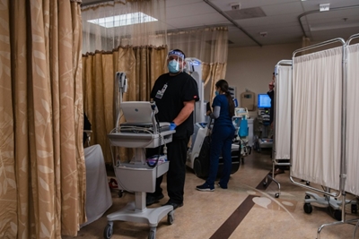 Rural California hospital overwhelmed by Covid