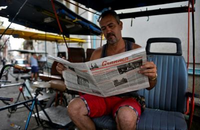 Cuba newsprint shortage sounds alarm for economy