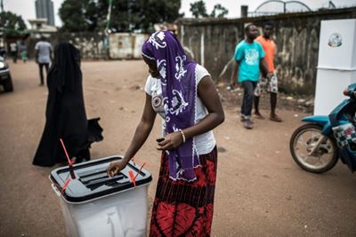 Guinea's opposition leader claims victory in presidential poll